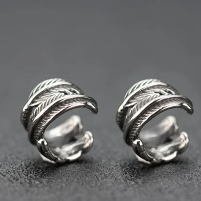 Creative Multilayered Clip-On Earrings - Image 2