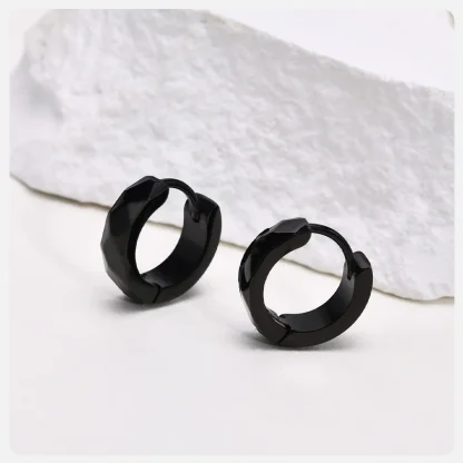 Geometric Hoop Earrings for Men and Women - Image 10