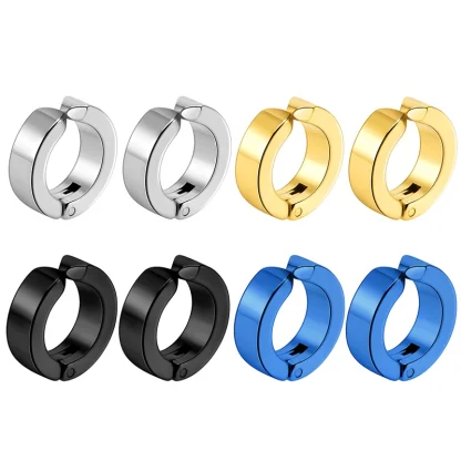 Non-Piercing Cuff Earrings with Sleek Design - Image 10
