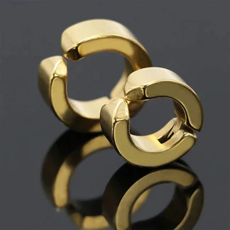 Non-Piercing Cuff Earrings with Sleek Design