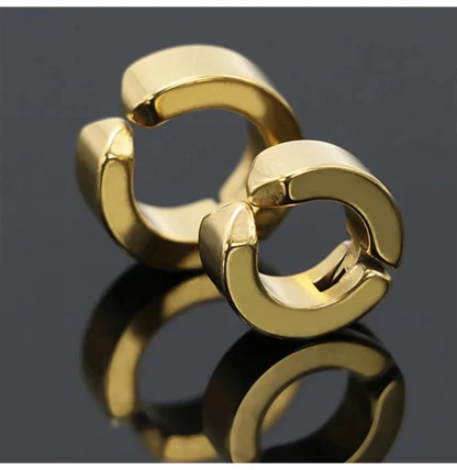 Non-Piercing Cuff Earrings with Sleek Design