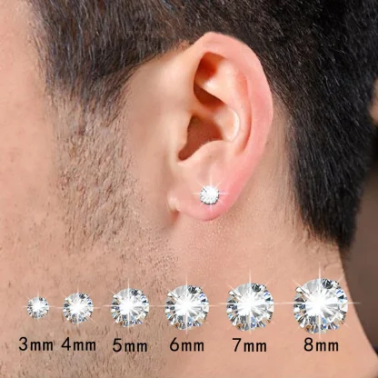 Luxury Stud Earrings with Bling Design - Image 12