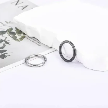 Cuff Simple Earring with Plain Color Design - Image 11