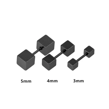 Geometric Stud Classic Mini Earrings - Image 15