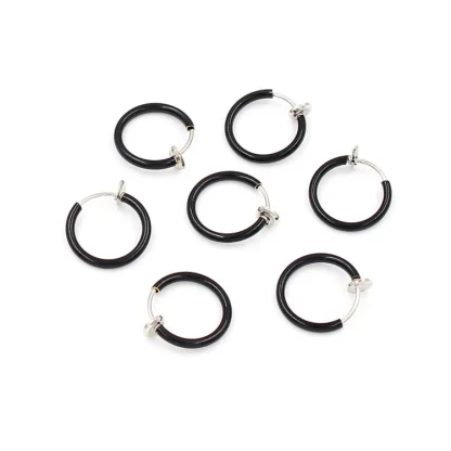 No Piercing Earrings with Round Design - Image 2