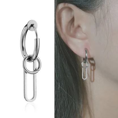 Stylish Cuff Earrings with Spike Design - Image 7