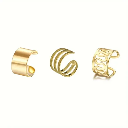 Non-Piercing Trendy Clip-On Earrings - Image 5