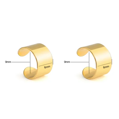 Modern Simplicity Cuff Earrings - Image 11