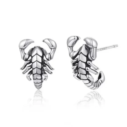 Artistic Stud Earrings with Scorpion Shape - Image 5