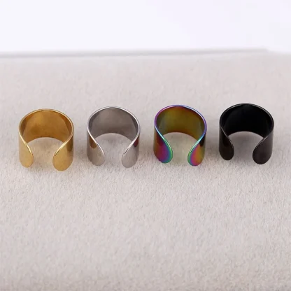 Modern Simplicity Cuff Earrings - Image 5