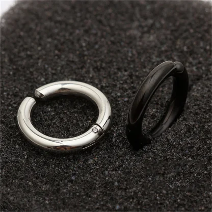 Non Piercing Earring with Geometric Design - Image 5