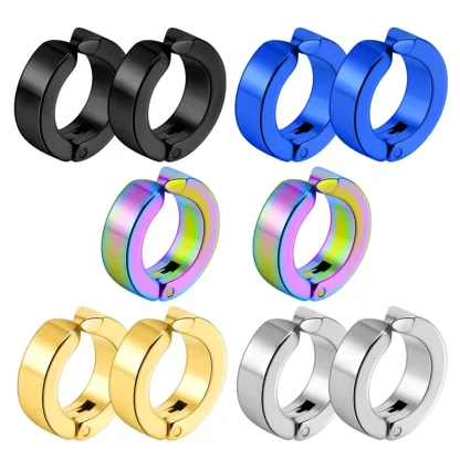 Thick Cuff Earring with Sleek Design - Image 10