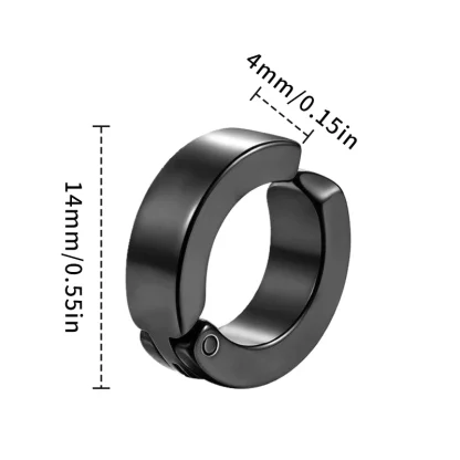 Non-Piercing Cuff Earrings with Sleek Design - Image 11
