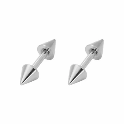Geometric Stud Classic Mini Earrings - Image 8