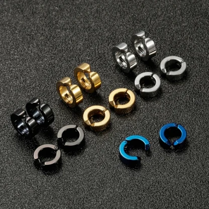Non-Piercing Cuff Earrings with Sleek Design - Image 6