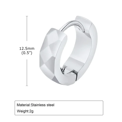 Geometric Hoop Earrings for Men and Women - Image 12