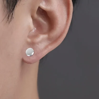 Bling Stud Earrings with Bling Design - Image 3