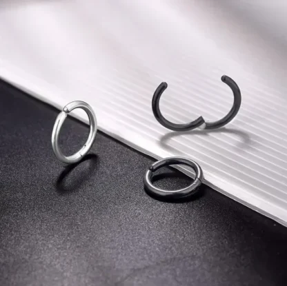 Cuff Simple Earring with Plain Color Design - Image 9
