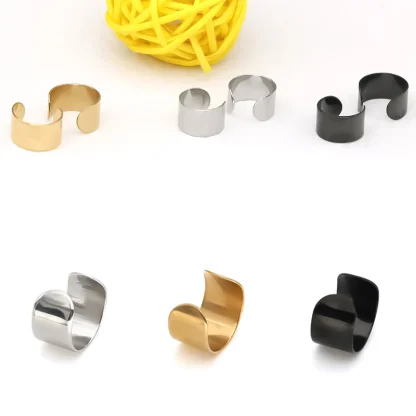 Modern Simplicity Cuff Earrings - Image 9