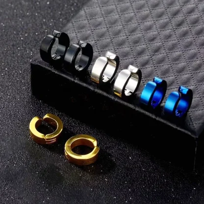 Non-Piercing Cuff Earrings with Sleek Design - Image 5
