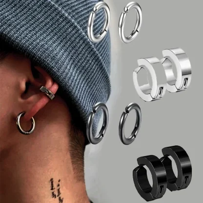 Cuff Simple Earring with Plain Color Design - Image 13